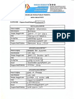 Pendaftaran Chantika FISIP