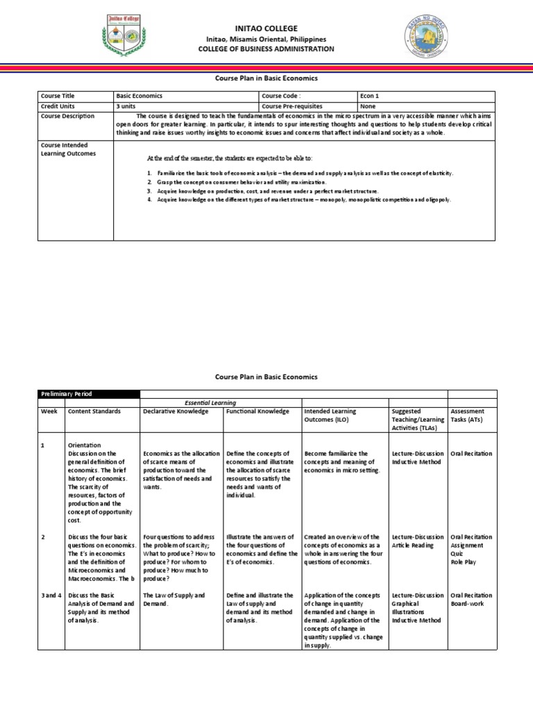 LEARN BASIC ECONOMICS ONLINE FREE visual data 3