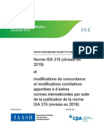 ISA 315 Full Standard and Conforming Amendments 2019 FR