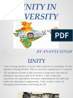 Unity in Diversity