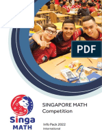 SINGA Math Competition International InfoPack (S)