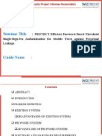 PROTECT Efficient Password-Based Threshold Single-Sign-On Authentication For Mobile Users Against Perpetual Leakage