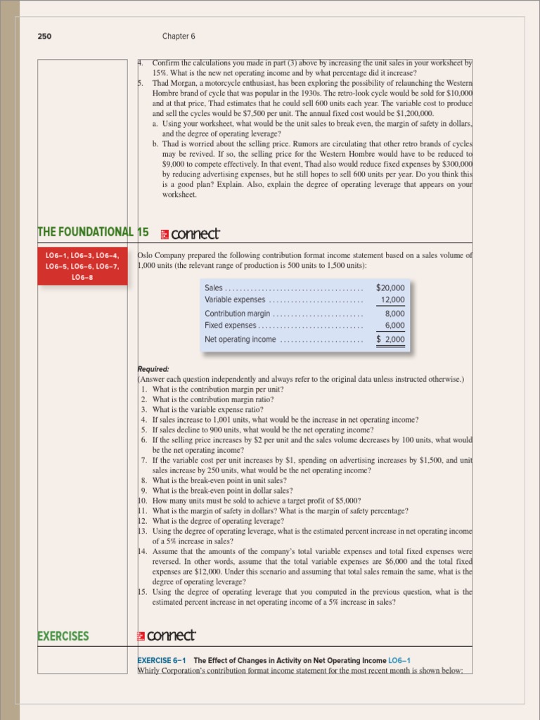 Exercise 2 - CVP Analysis Part 1 | PDF | Economies | Business Economics