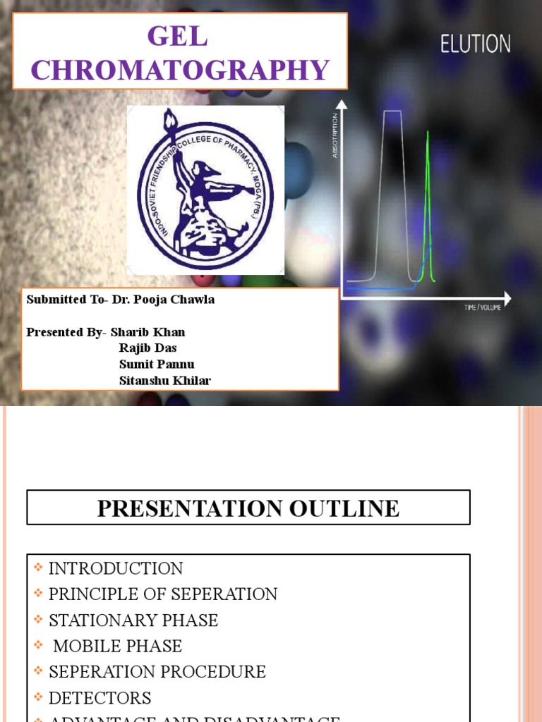 Gel Chromatography PDF Chromatography Gel Electrophoresis