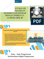 Materi Portal E-Auditee PPT Oke