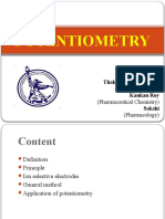Potentiometry: Principles, Electrodes and Applications