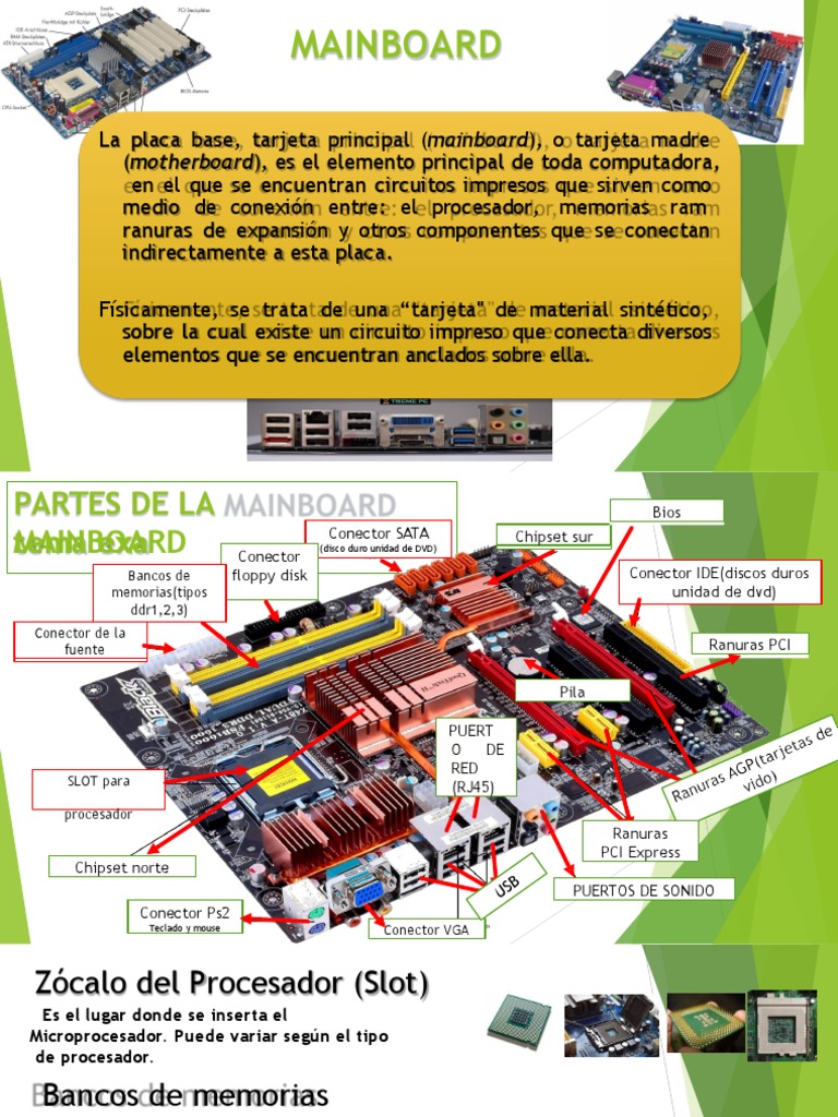La Mainboard | PDF | Clases de computadoras | Equipo