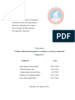 Deterioro ambiental Guatemala responsabilidad Estado