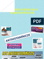 Farmacologia Anthistaminicos y Serotoninicos