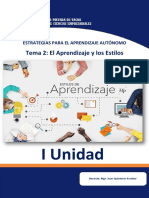 Tema 2 - Aprendizaje y Estilos