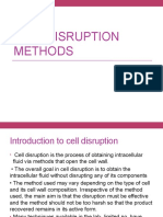 Cell Disruption Methods