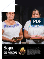 Platillo Sabio Sopa de Hongos