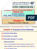 Lecture 4 - Properties of Form Materials