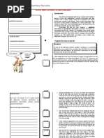 WORKSHEET - qualitative and quantitative observations 11