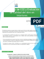 Monitoreo de CO2 y Evaluacion de Calidad Del Aire em interiores-PERU