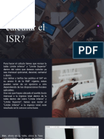 Como Calcular El Isr?