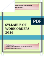 Syllabus of Wo Orders 2016