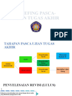 Briefing Pasca-Ujian Tugas Akhir