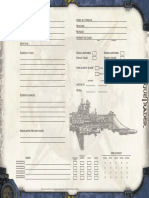 Rogue Trader Ship Sheet