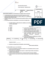 Borrador de Examen Del Primer Quimestre 10mo Año