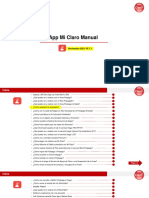 Mi Claro App Manual