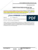 1 Separata Conocimientos Pedagogicos 05 Setiembre Jose Jaime Claves