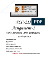ACC-215 Assignment-1: Topic