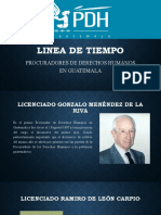 Linea de Tiempo Procuradores