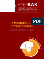 Ebook - I - Enebak - 2019 - A Pesquisa Na Heterociencia - A Perspectiva Do Circulo de Bakhtin