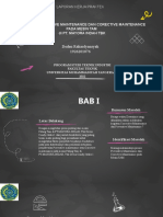 Analisis Preventive Maintenance Dan Corective Maintenance Pada Mesin Tam Di Pt. Mayora Indah TBK