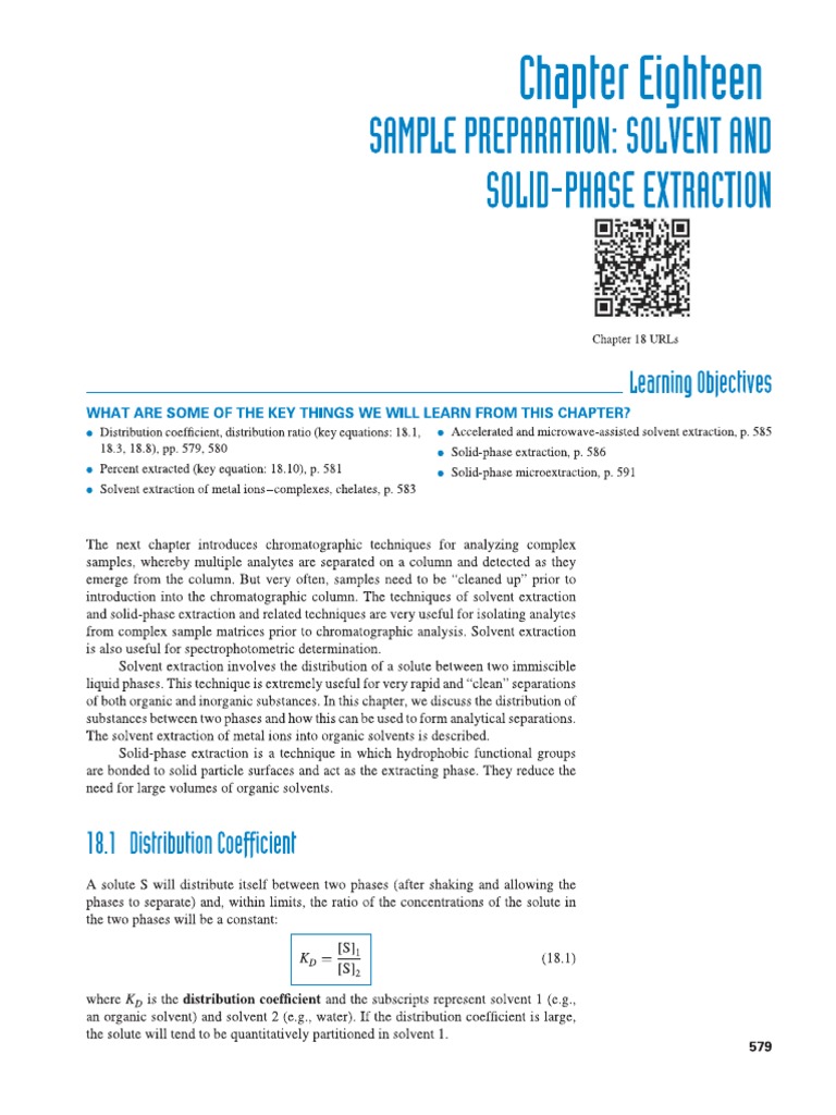 Solid Phase Extraction | PDF