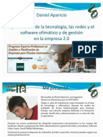 TIC en La Empresa, Ponencia 01