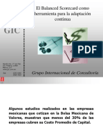 El Balanced Scorecard Como Herramienta para La Adaptación Continua