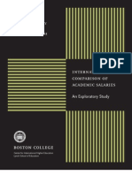 International Comparison of Academic Salaries