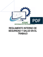 Reglamento interno SST