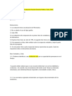 Evaluación Final de Derecho Politico