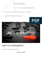 ¿Qué Es La Apologética - Erick J. Florez