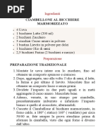 Ciambellone al bicchiere marmorizzato (Gessica)