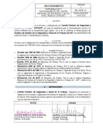 Procedimiento para Eleccion y Conformación Del COPASST V1