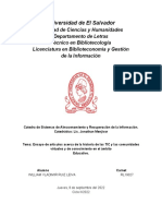 Ensayo de Artículos Acerca de La Historia de Las TIC y Las Comunidades Virtuales y de Conocimiento en El Ámbito