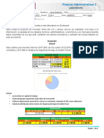 Finanzas Administrativas 2: Flujo de fondos proyecto con . Resume el contenido del documento enfocándose en el cálculo del flujo de fondos para un proyecto de inversión