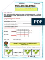 Ficha 119 Practicamos La Tabla Del 2 Matematica