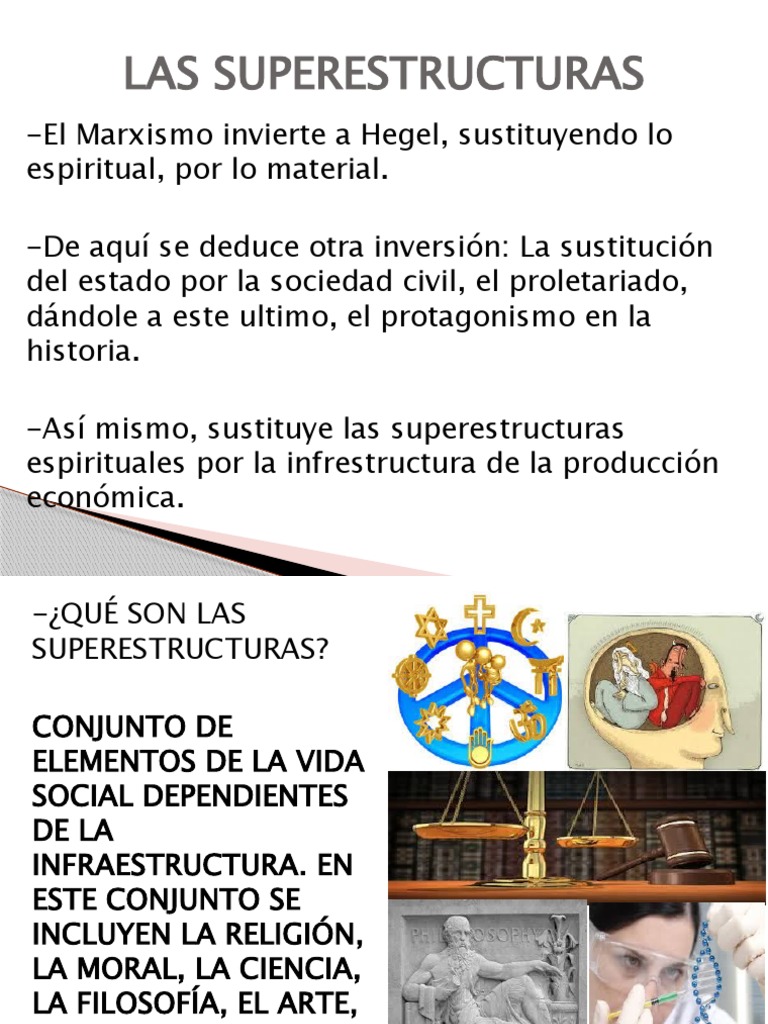 Marxismo: Infraestructura y Superestructura | PDF | marxismo | Dialéctico