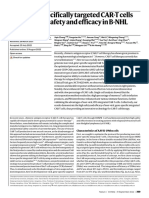 Non-Viral, Specifically Targeted CAR-T Cells Achieve High Safety and Efficacy in B-NHL