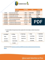 Calendario Tercer Trimestre