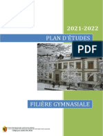 Suisse Plan D'études 2021 - 2022