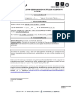 Formato de Solicitud de Devoluciones de Titulos de Deposito Judicial 17-11-2021