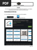 RSA Setup Documentation