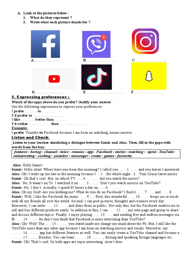 Expressing App Preferences | PDF | Facebook | You Tube