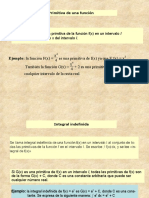 Integrales Indefinidas